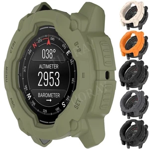Schutzhülle für Garmin Instinct 3 E 40/45/50mm Silikon Bumper Protective Cover - Picture 1 of 41