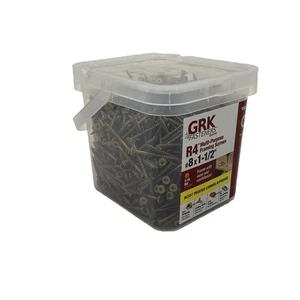GRK R4 ProPak Multipurpose Screws, 8x1-3/4", 925-Count - Picture 1 of 6