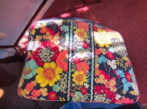 Vera Bradley Blumendruck groß 17 (L) x 11,5 (B) Laptop Computer Tasche - Bild 1 von 9