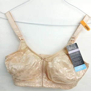 Bali Classic Support Cool Comfort feuchtigkeitsableitend bügelfrei hellbraun nude BH 34DD - Bild 1 von 5