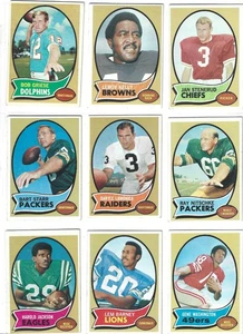 1970 TOPPS FOOTBALL STARTER SET LOT 161/263 DIFFERENT STARS RCs MID+ GRADE L@@K - Picture 1 of 1