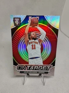2024-25 Totally Certified On Target Insert Jalen Brunson Knicks - Picture 1 of 2