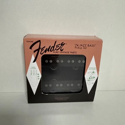 Pastillas de bajo originales Fender '74 American Vintage reedición Jazz/J 099-2243-000 Foto 1 de 3