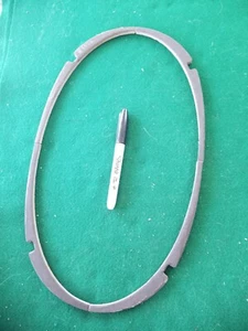 Anillo Junta Altavoz Papel Ovalado 1 Pieza Vintage NOS 15" X 9.5" - Imagen 1 de 4