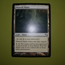 Mistveil Plains x1 Shadowmoor 1x Magic the Gathering MTG
