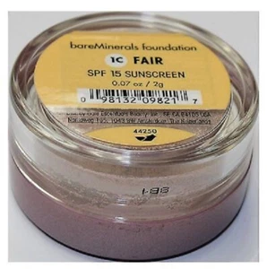 Base Bare Escentuals bareMinerals Fair 1C 0,07 OZ 2 G tapa rosa - Imagen 1 de 1
