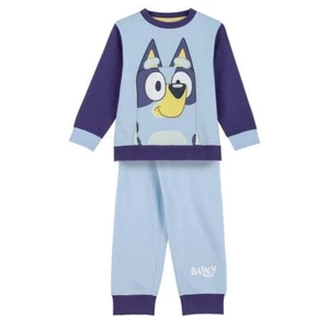 Costume Coton Brushed 2 Pièces Bluey Bleu - 3 Âge Unisexe - Picture 1 of 3