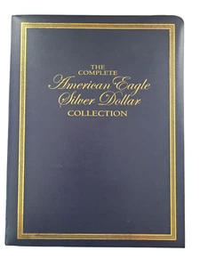The Complete American Eagle Silver Dollar Album 1986 - 2009 EMPTY, NO COINS! - Picture 1 of 14