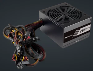 PC-Netzteil ATX 550 Watt Corsair VS550. - Bild 1 von 14