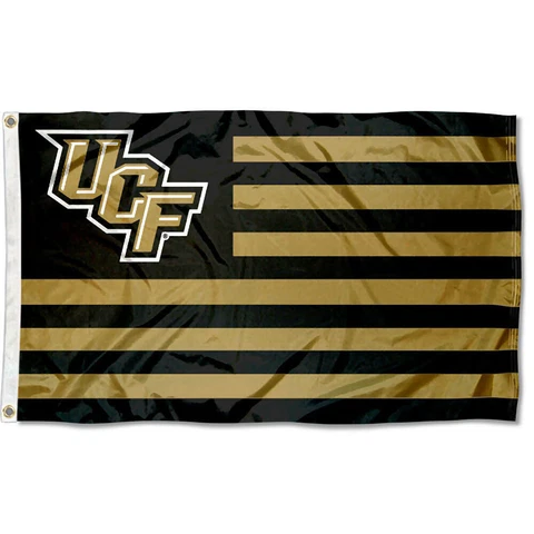 University of Central Florida Knights Stars and Stripes Nation USA Flag Cover