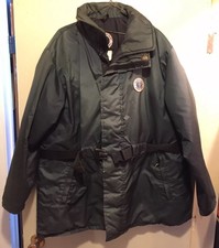 Used Mustang Survival Jacket Floater Blueish Green Read Description 