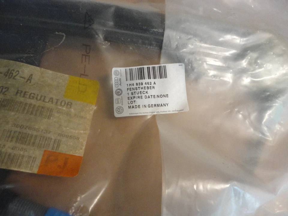 ONE NEW Window Regulator Fit Volkswagen Jetta Golf 1993-1999 1H 839 462 A Sealed - Изображение 1 из 1