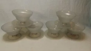 Vintage Tupperware 6 Parfait Cups Jello Fruit Dessert bowls no lids very nice! - Picture 1 of 2