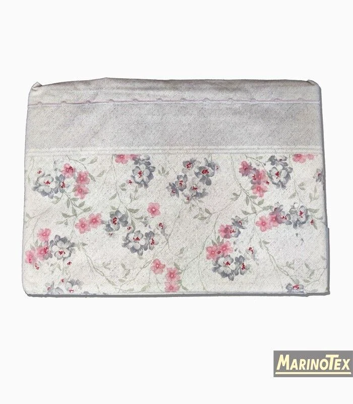 COMPLETO LETTO LENZUOLA MORBIDA FLANELLA COTONE MATRIMONIALE MAXI FEDERE 3VOLANI - Immagine 1 di 1