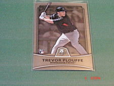 TREVOR PLOUFFE RC 2010 Bowman Platinum *Rookie* card #77 (Twins