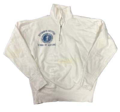 Винтажная куртка на молнии 1950-е Pittsburgh Hospital School of Nursing размер M - Изображение 1 из 4