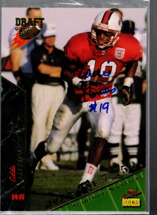 B4558- 1995 Signature Rookies Autographs #32 Eddie Goines Auto /7750 - NM-MT - Image 1 of 1