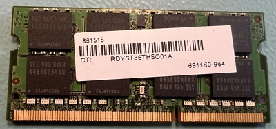 HP 691160-964 8GB 2Rx8 PC3L-12800S DDR3-1600MHz RAM Memory Module - Image 1 of 2