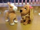 2 electronic interactive  toys; HASBR0 Pony Buttercup and IMC TOYS Dog Lucy