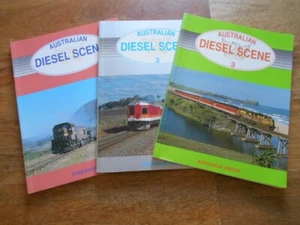 Australian Deisel Scene. Books 1, 2 & 3. Eveleigh Press. 1992/94/96. - Picture 1 of 4