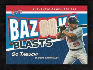 So Taguchi 2004 Bazooka Blasts Bat Relics #ST Baseball Card