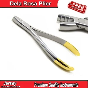 Orthodontic De La Rosa Plier Dental Light Wire Forming Contouring Pliers CE - Picture 1 of 4