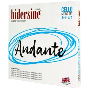 Hindersine Andante Cello 3/4 & 4/4 String Set . H70A - Picture 1 of 2