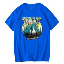 Vtg Backstreet Boys Band Since 1993 Cotton Blue Full Size Unisex Shirt MM338
