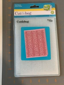 Provo Craft Cuttlebug Embossing Folder HOLLY RIBBONS 37-1927 Christmas Holiday - Picture 1 of 2