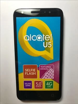 Alcatel U5 Black Coccoa Grey Dummy Kids Toy Display Phone FAKE PHONE 5044A - Image 1 of 4