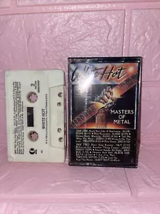 Vtg 1984 White Hot Masters Of Metal Cassette Tape Various Heavy Metal Artists - Picture 1 of 4