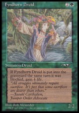 Magic the Gathering MTG Fyndhorn Druid (90a) Alliances   NM