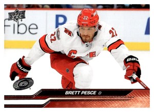 2023-24 Upper Deck UD Series 1  -34 Brett Pesce - Carolina Hurricanes