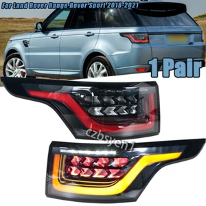 1 Pair LED Tail Light Rear Brake Lamp For Land Rover Range Rover Sport 2018-21 - Picture 1 of 14
