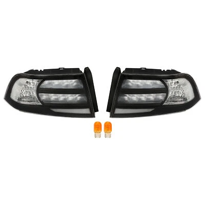 Pair Tail Lights Lamps Replacement Frames / Covers For Acura TL 04 05 06 07 08 - Image 1 of 4