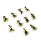 10pcs Woolly Buggers Fly Fishing Flies Olive Wet Flies Trout Salmon Flies