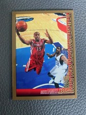 2005-06 Bowman Draft Gold Mike James #31 Rookie Card RC Rockets