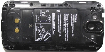 OEM T-MOBILE KYOCERA DURAFORCE PRO E6820TM MARCO MEDIO CÁMARA LENTE CARCASA Foto 1 de 2
