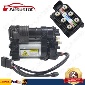 Bomba de compresor de suspensión de aire y bloque de válvulas 68204730AB para Jeep Grand Cherokee - Imagen 1 de 12