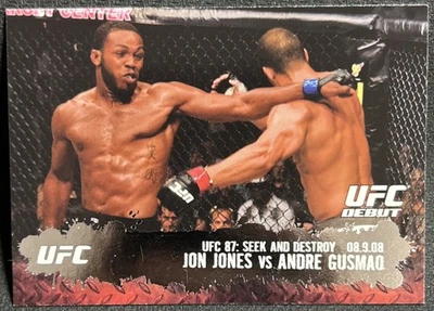 2009 Topps UFC #101 Jon Jones RC vs. Andre Gusmao Rookie - Image 1 of 4