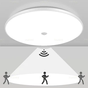 LED Deckenleuchte mit Bewegungsmelder 24W Wandleuchte Leuchte Deckenlampe PIRA - Bild 1 von 11