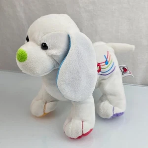 Webkinz Harmony Puppy Dog Plush No Code Tags Green Nose Music Notes - Picture 1 of 8