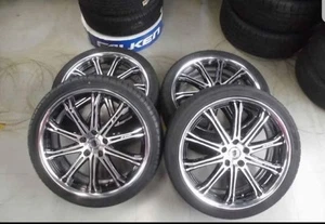 JDM Work schwert sc1 black polish Rear20x10 3inch Lip Front 20x9.5 5x114.3 - Picture 1 of 9