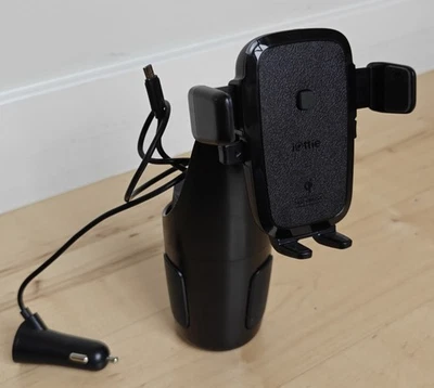 Portavasos inalámbrico de carga rápida iOttie Easy One Touch (HLCRIO146) - [LN]™ Foto 1 de 3