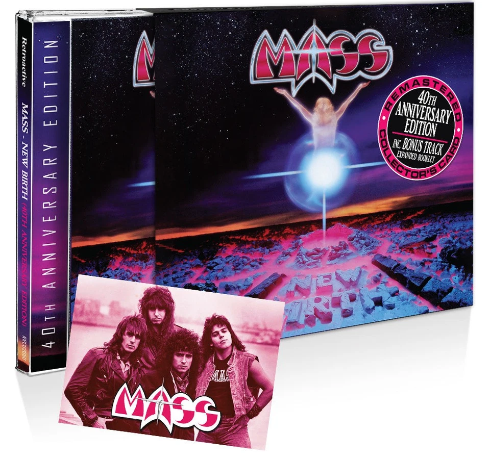 Mass - New Birth: 40th Anniversary Remaster (Collector's CD, Ltd Card) AOR Foto 1 de 1