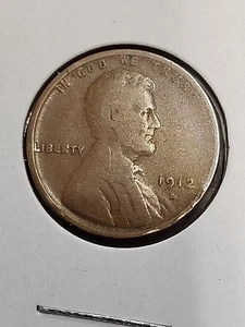1912-D Lincoln Wheat Cent Penny V.F Condition Rare Coin - Picture 1 of 3