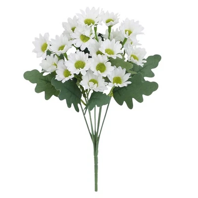 Plantas artificiales flores pequeño crisantemo imitación otoño flor decoración ideas afines Foto 1 de 4