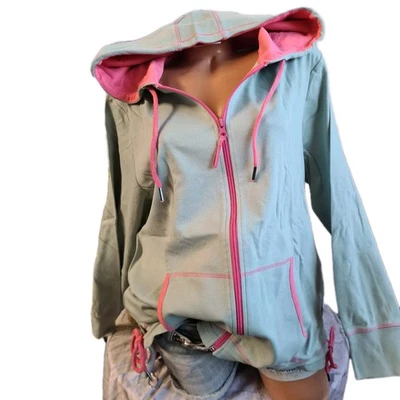 Sweatjacke Jacke Hoodie Shirtjacke Boysens mint Gr. 38 bis 52 Langarm (1 342) - Bild 1 von 4