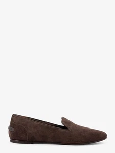 Brunello Cucinelli Suede Loafers Monili Detail - Picture 1 of 5