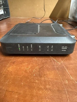 Módem por cable de Internet Cisco DPC3208 negro 8x4 DOCSIS 3.0 Gigabit Foto 1 de 4